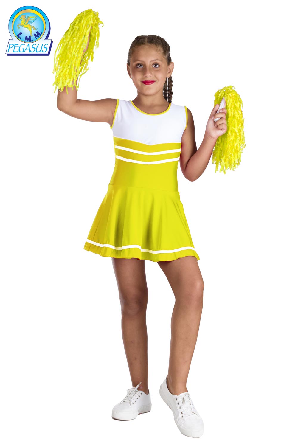 CHEERLEADER GIALLA BAMBINA